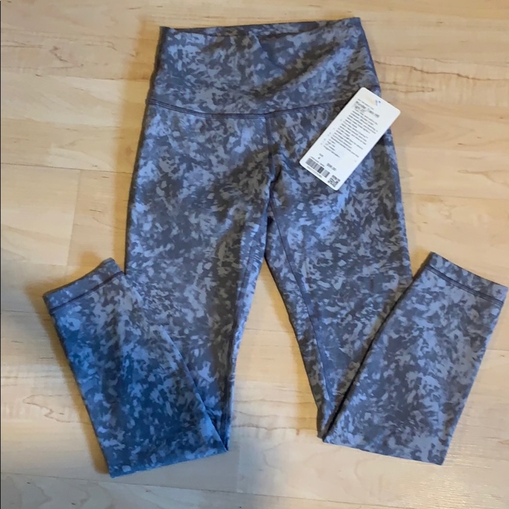 Lululemon wunder under train HR 25” size 4